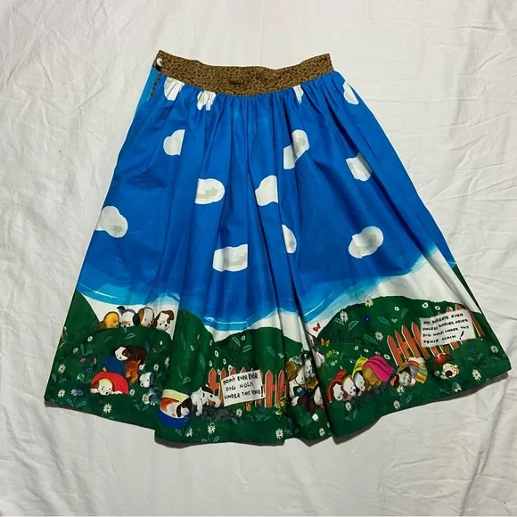 Unique Vintage x Little Golden Books Poky Little Puppy Skirt - Picture 5 of 12